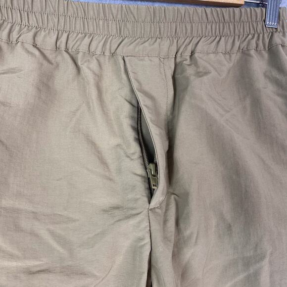 Hidden NY Mens S Beige Nylon Tech Cargo Pant Adjustable Ankle - Picture 4 of 10